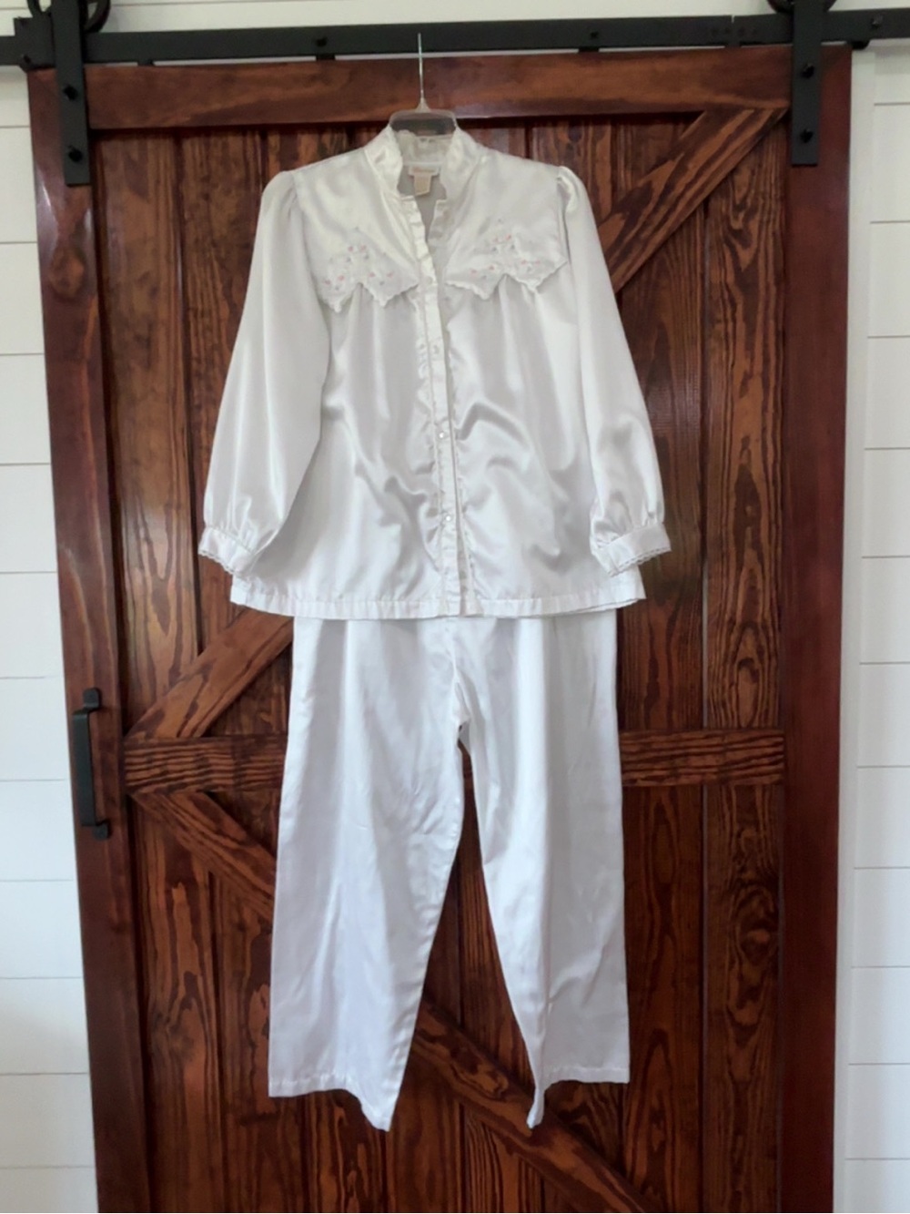 Women's Vintage Barbizon Flannel Lined Pajamas